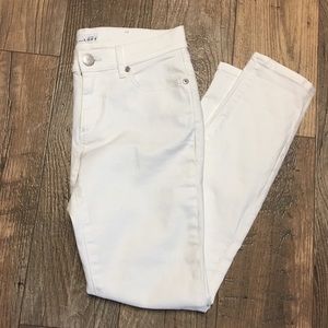 LOFT White Modern Skinny Jeans